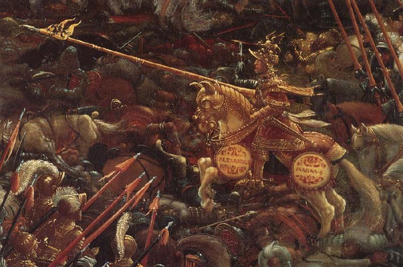 Albrecht Altdorfer Details of The Battle of Issus Sweden oil painting art